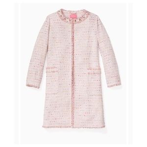 Kate Spade Blush Tweed Blazer